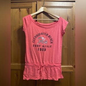 Vintage Surf Style 1989 Clearwater Shirt